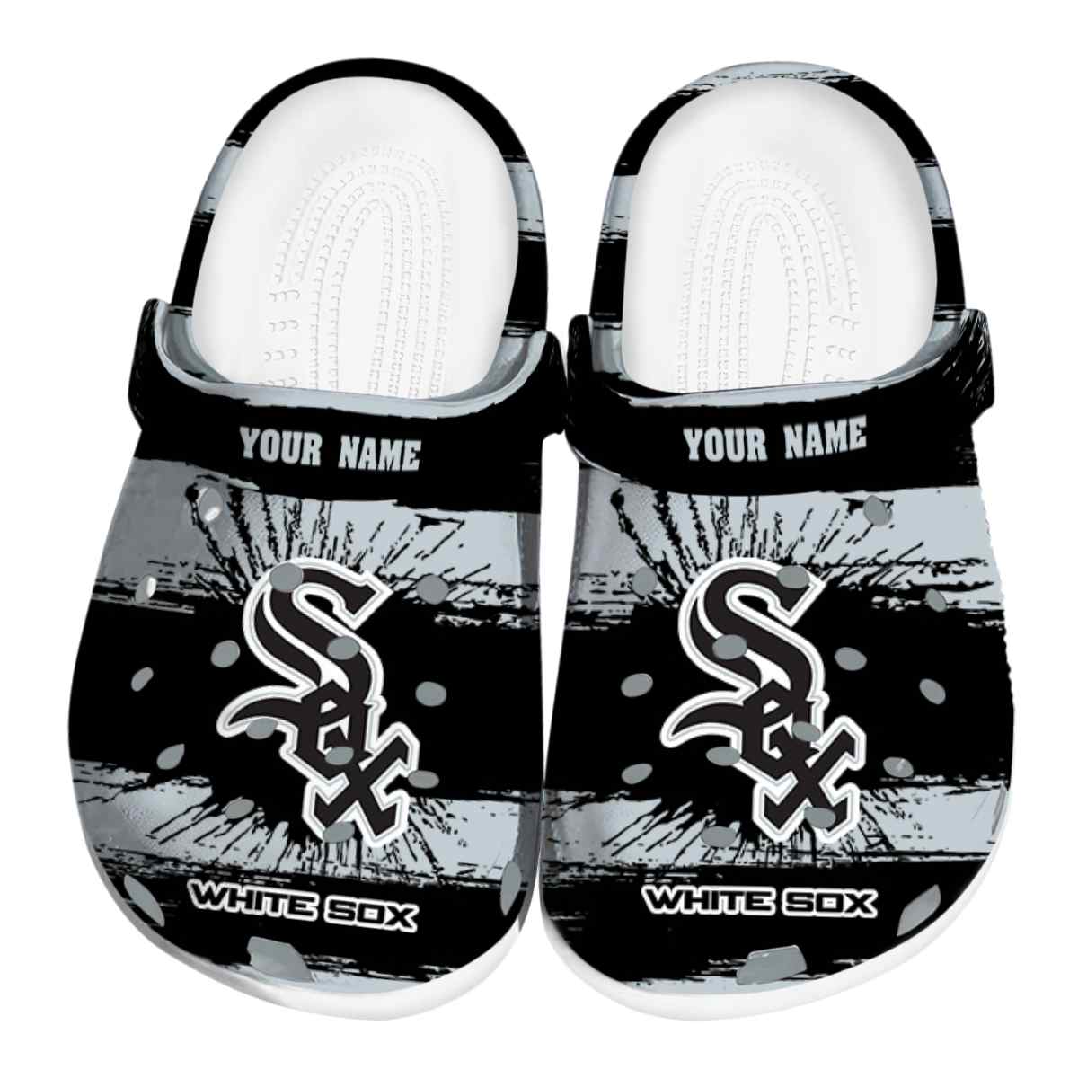 Sport Crocs For Chicago White Sox Baseball Fans