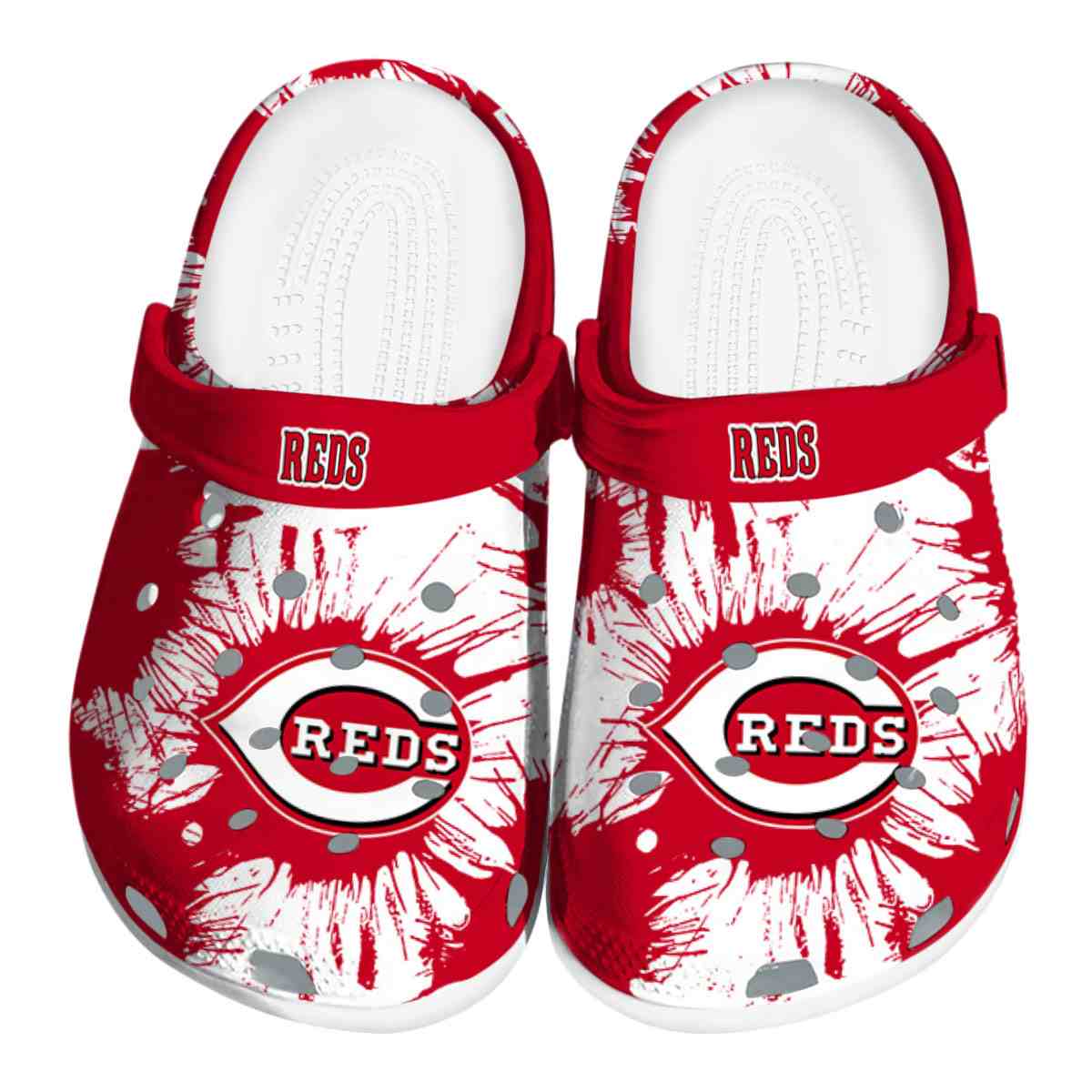 Sport Crocs With Cincinnati Reds Colors And Logo