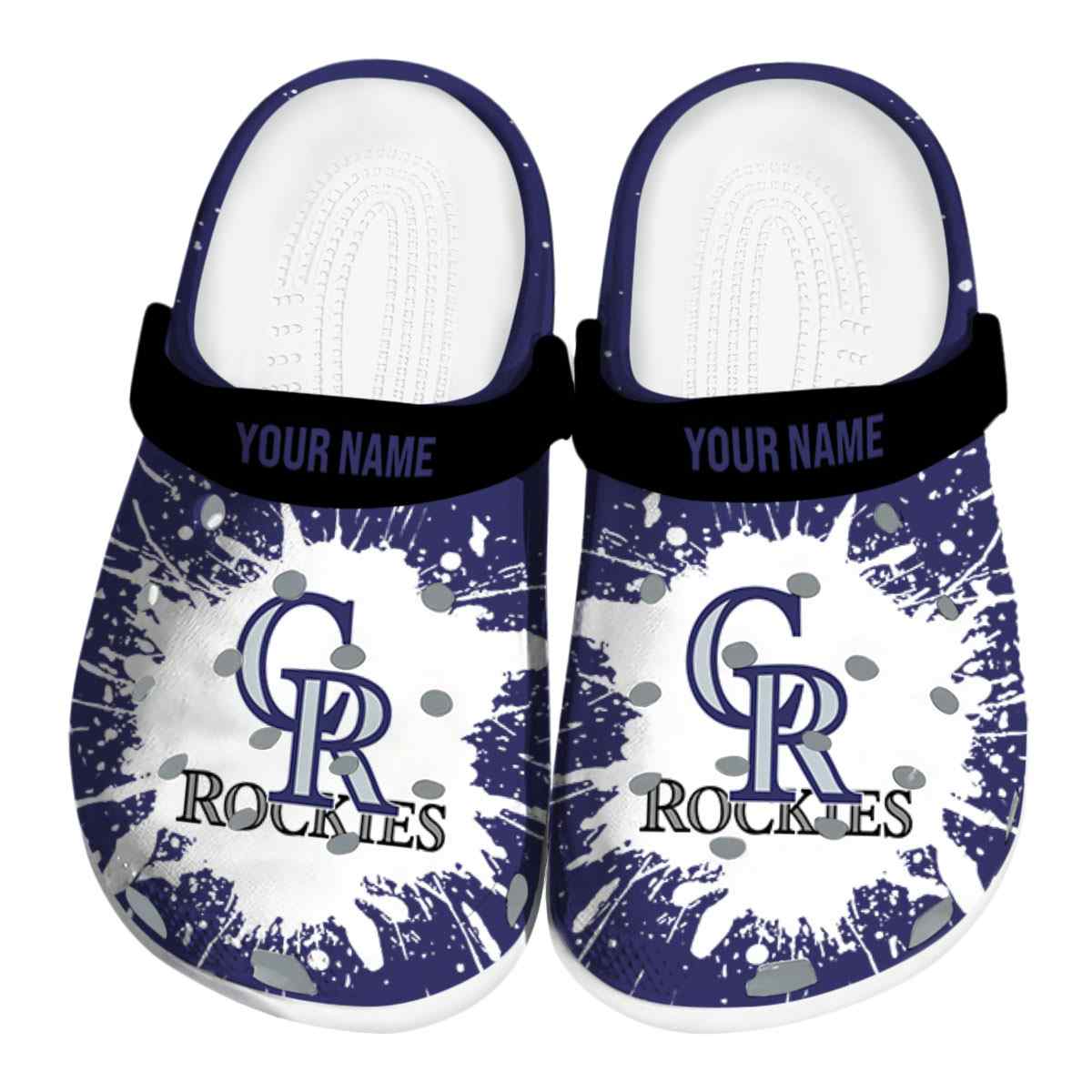 Sport Crocs For Rockies Fans Size 3.512