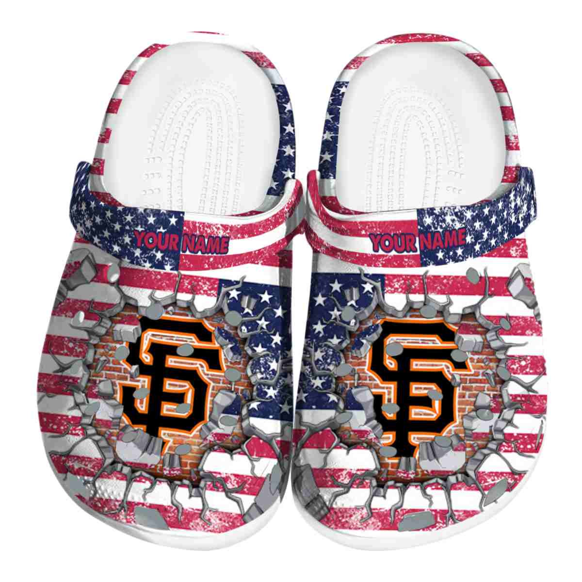 Soft Sole San Francisco Giants Mlb Crocs For Everyday Wear