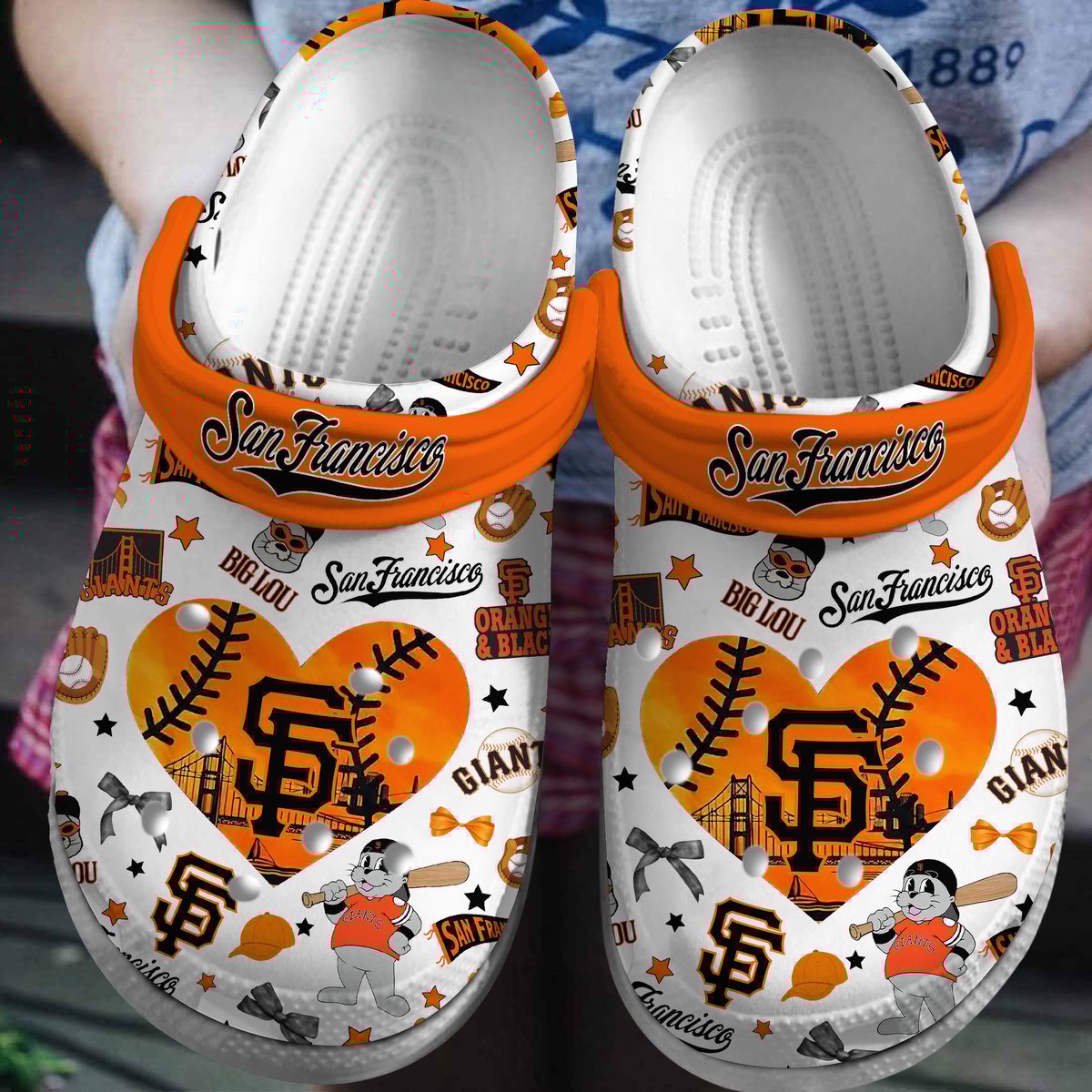 San Francisco Giants Mlb Logo Crocs For Everyday Comfort