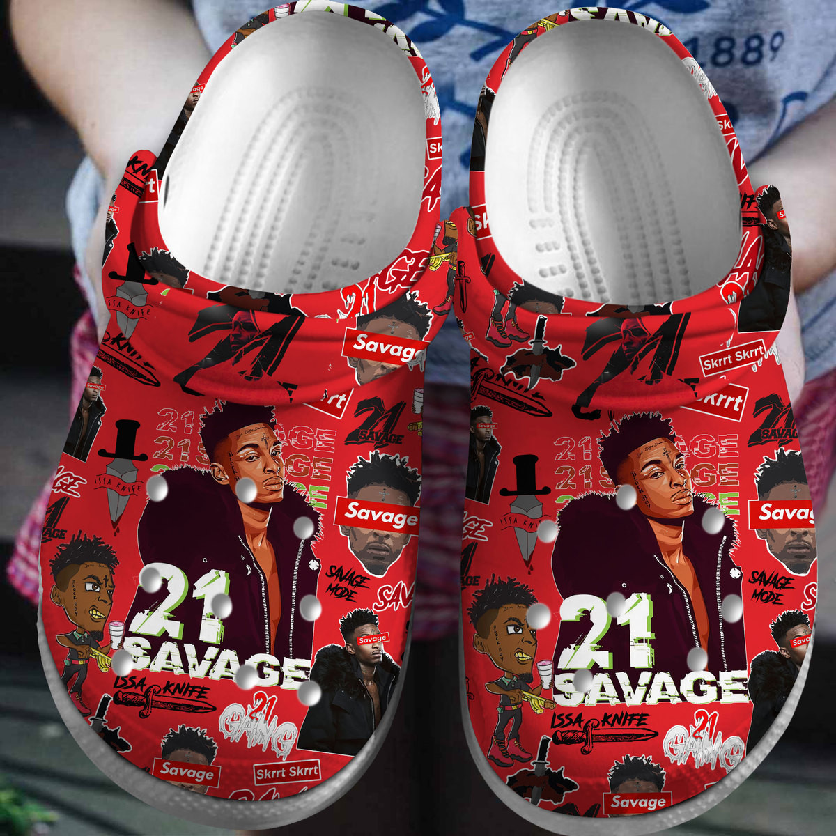 21 Savage Music Clogs For Men And Women
