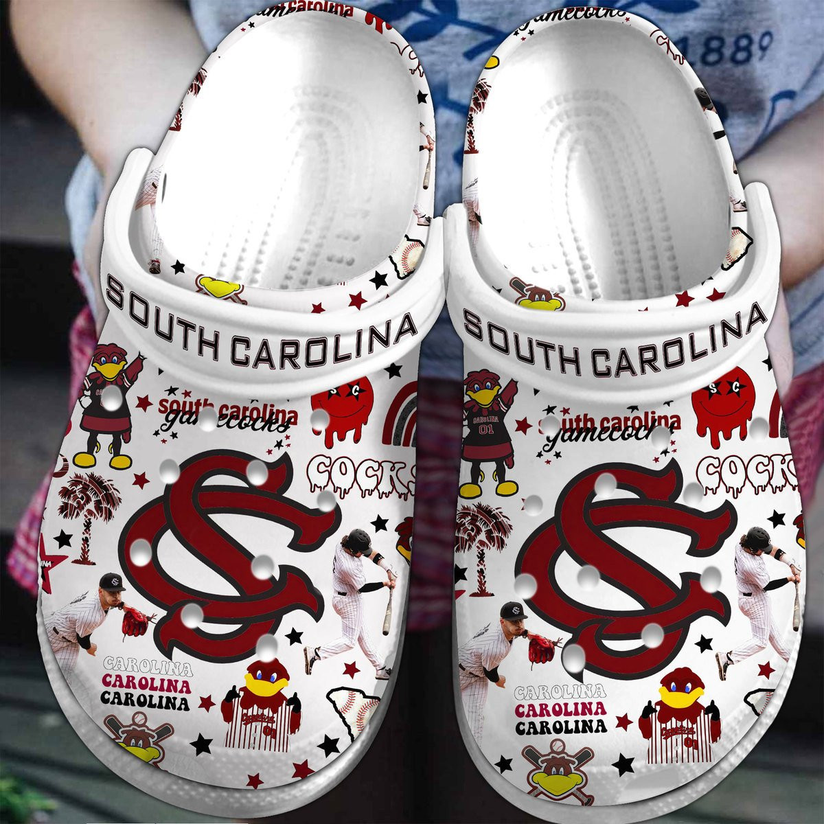 South Carolina Gamecocks Ncaa Sport Clogs For Men And Women