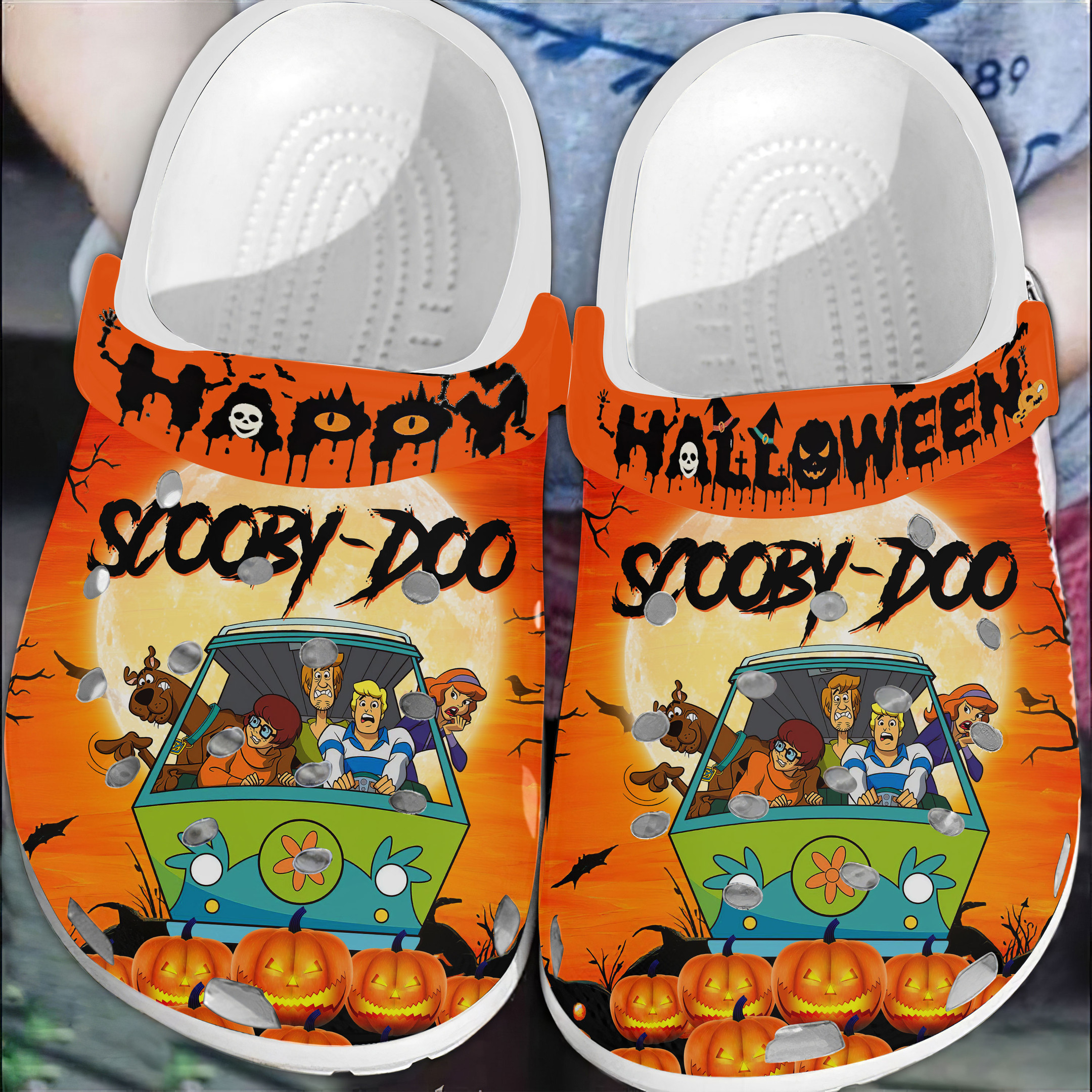 Scooby Doo Cartoon Clogs Shoescomfortable Crocs-Style For Men And Women