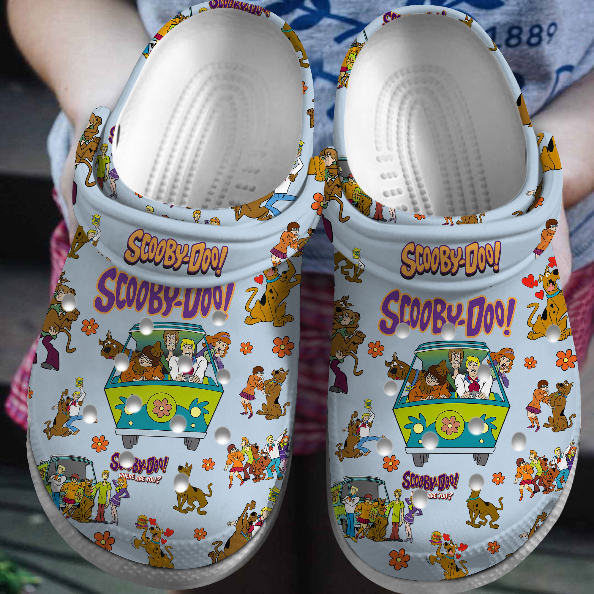 Scooby Doo Cartoon Crocs Comfortable For Men Women 