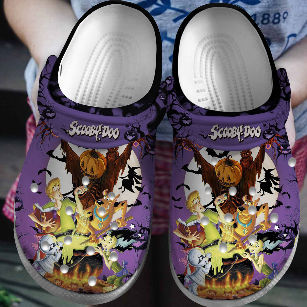 Scooby Doo Cartoon Crocs Comfortable For Men Women 