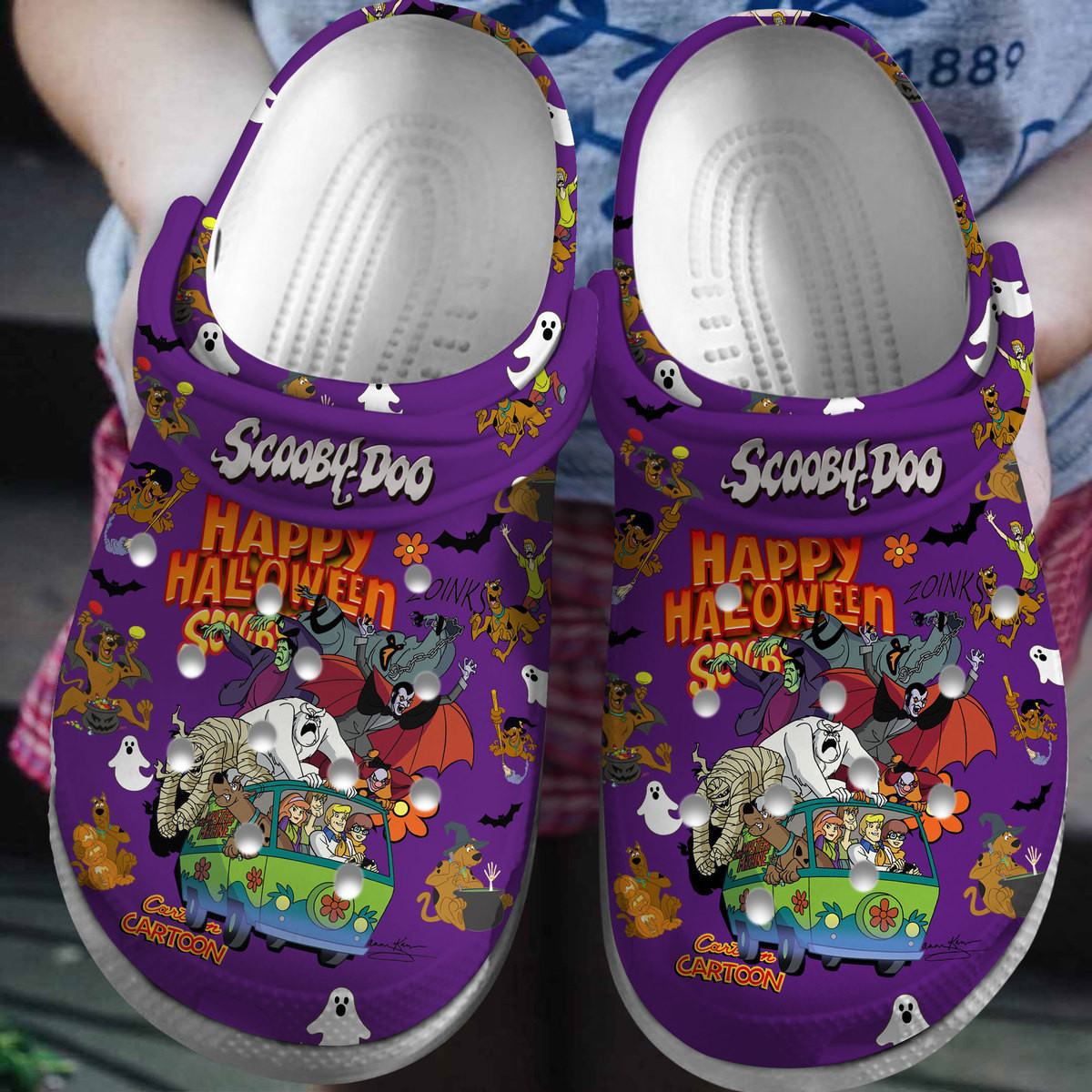 Scooby Doo Cartoon Crocs Comfortable For Men Women 