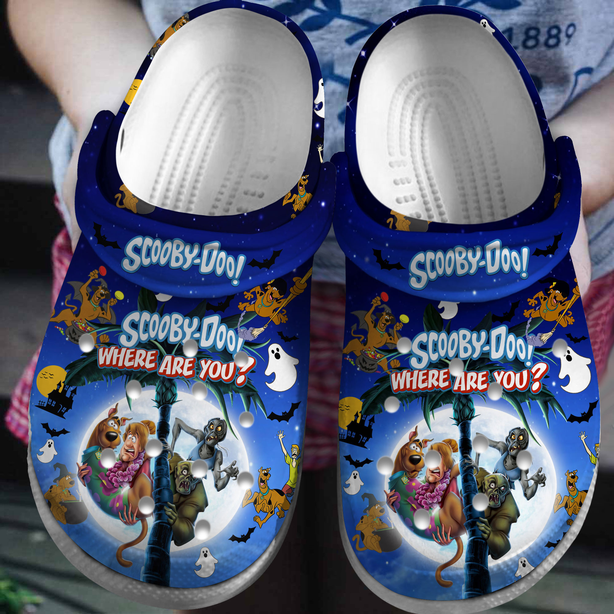 Scooby Doo Cartoon Crocs Comfortable For Men Women 