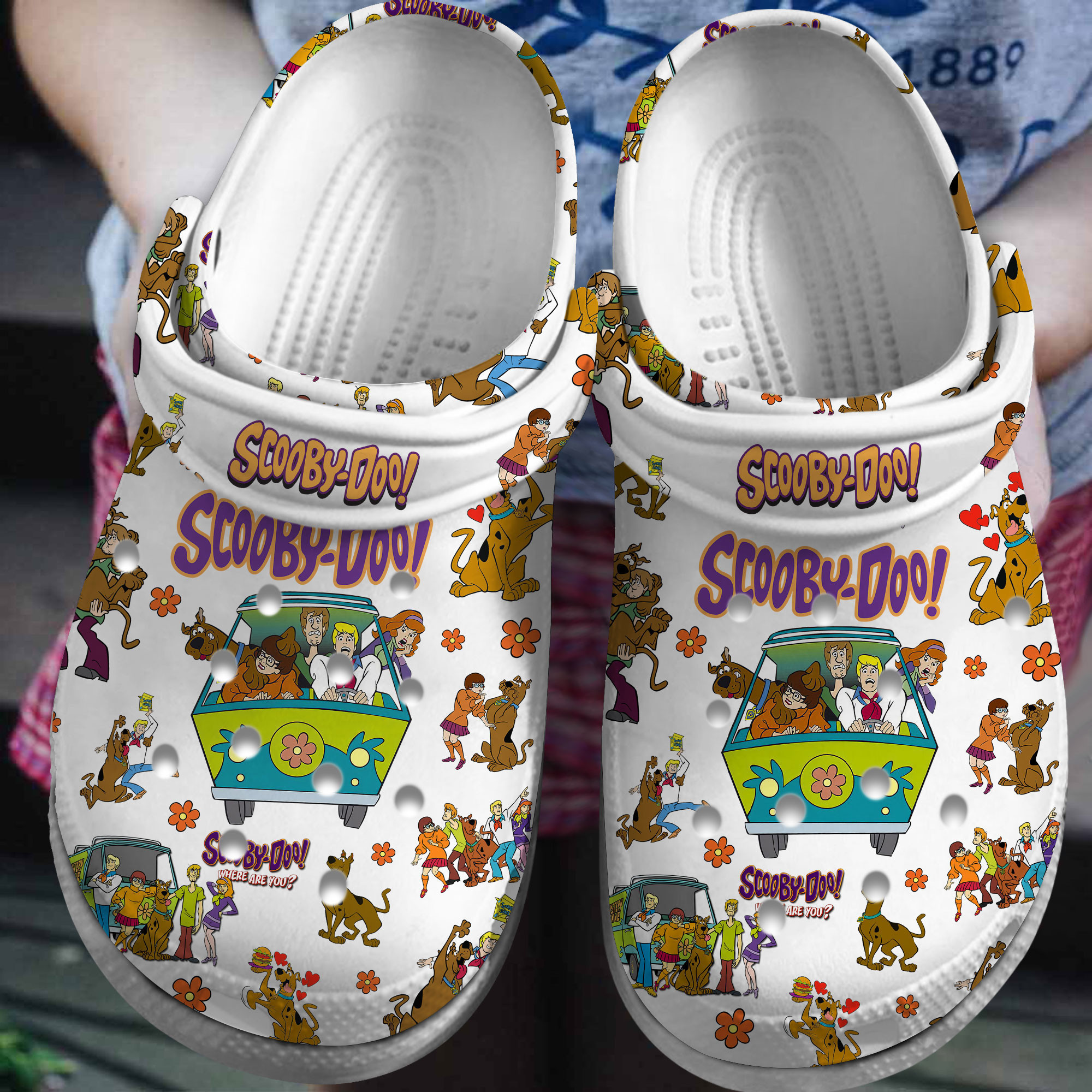 Scooby Doo Cartoon Crocs Comfortable For Men Women 