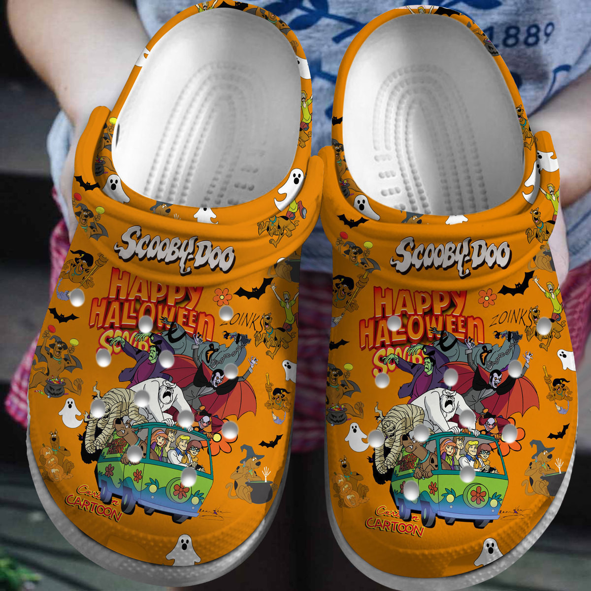Scooby Doo Cartoon Crocs Comfortable For Men Women 