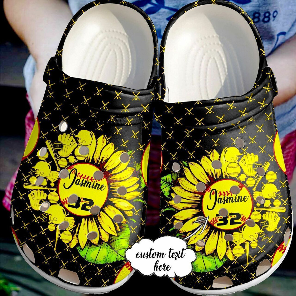 Softball Personalized Sunflower Love 102 Gift For Men And Women & Lover 