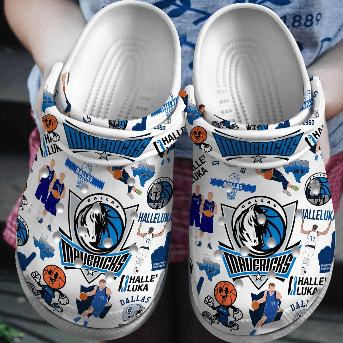 Dallas Mavericks Nba Sport Crocs Comfortable For Men Women 
