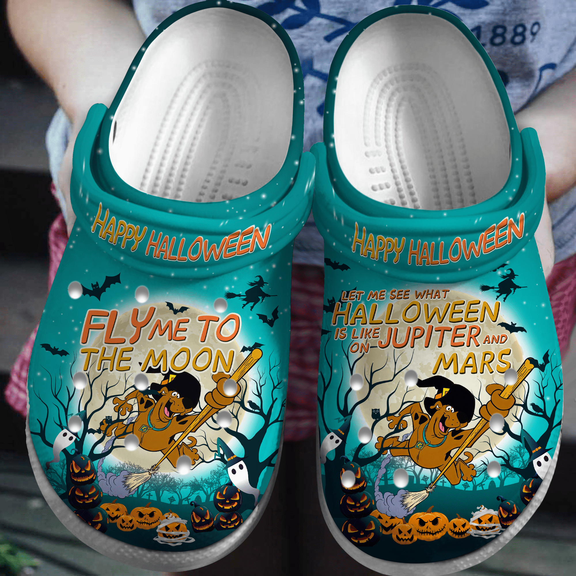 Scooby Doo Cartoon Crocs Comfortable For Men Women 