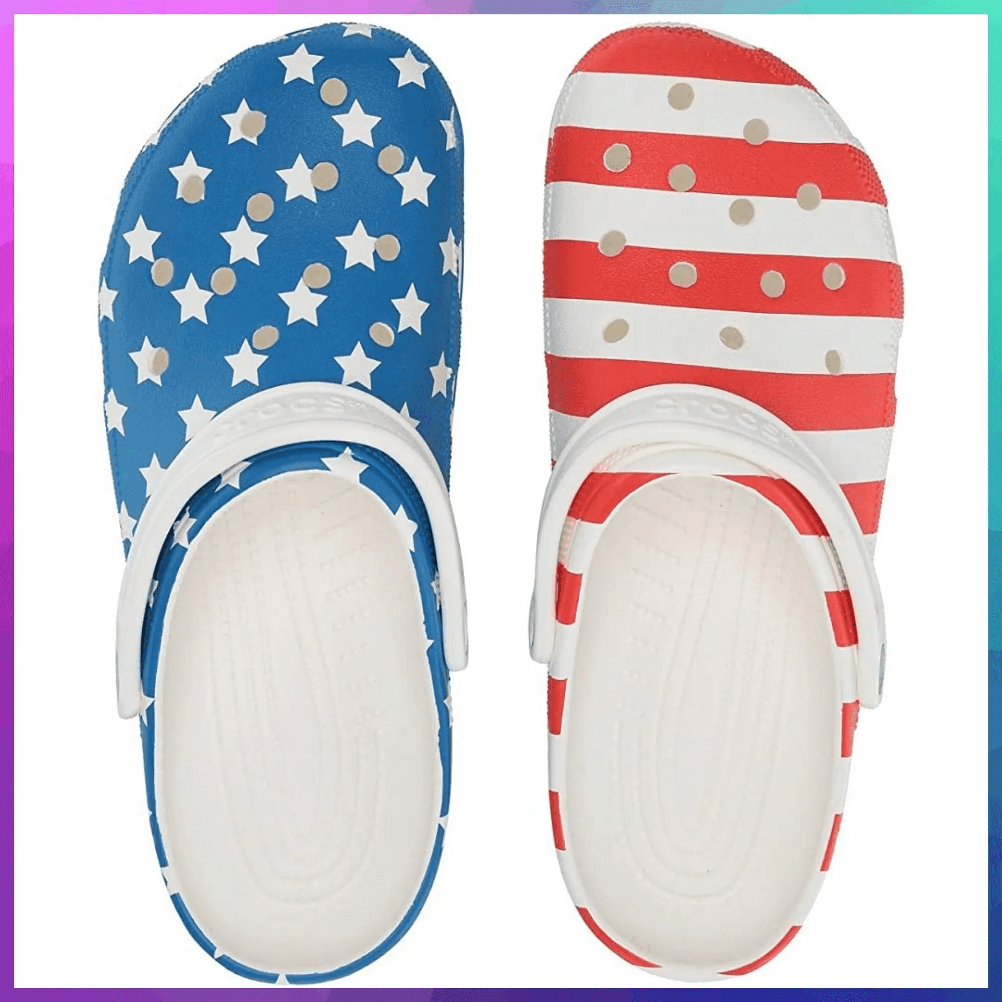 American Flag Classic Crocs Gift For Men And Women & Her