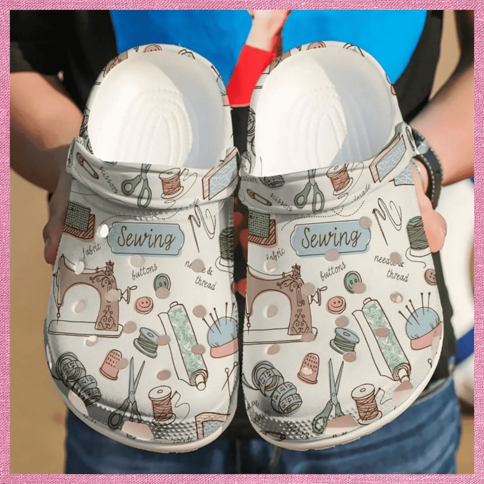 Sewing Pattern Classic Crocs Gift For Men And Women & Her