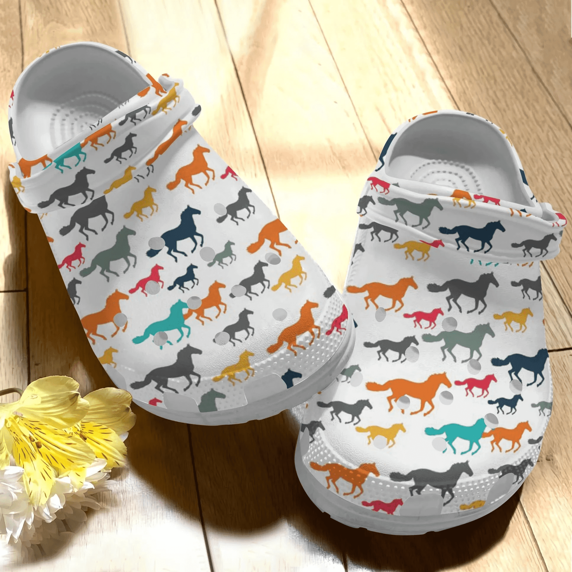 Horse Clog Horse V5 Classic Crocs Gift For Men And Women & Her