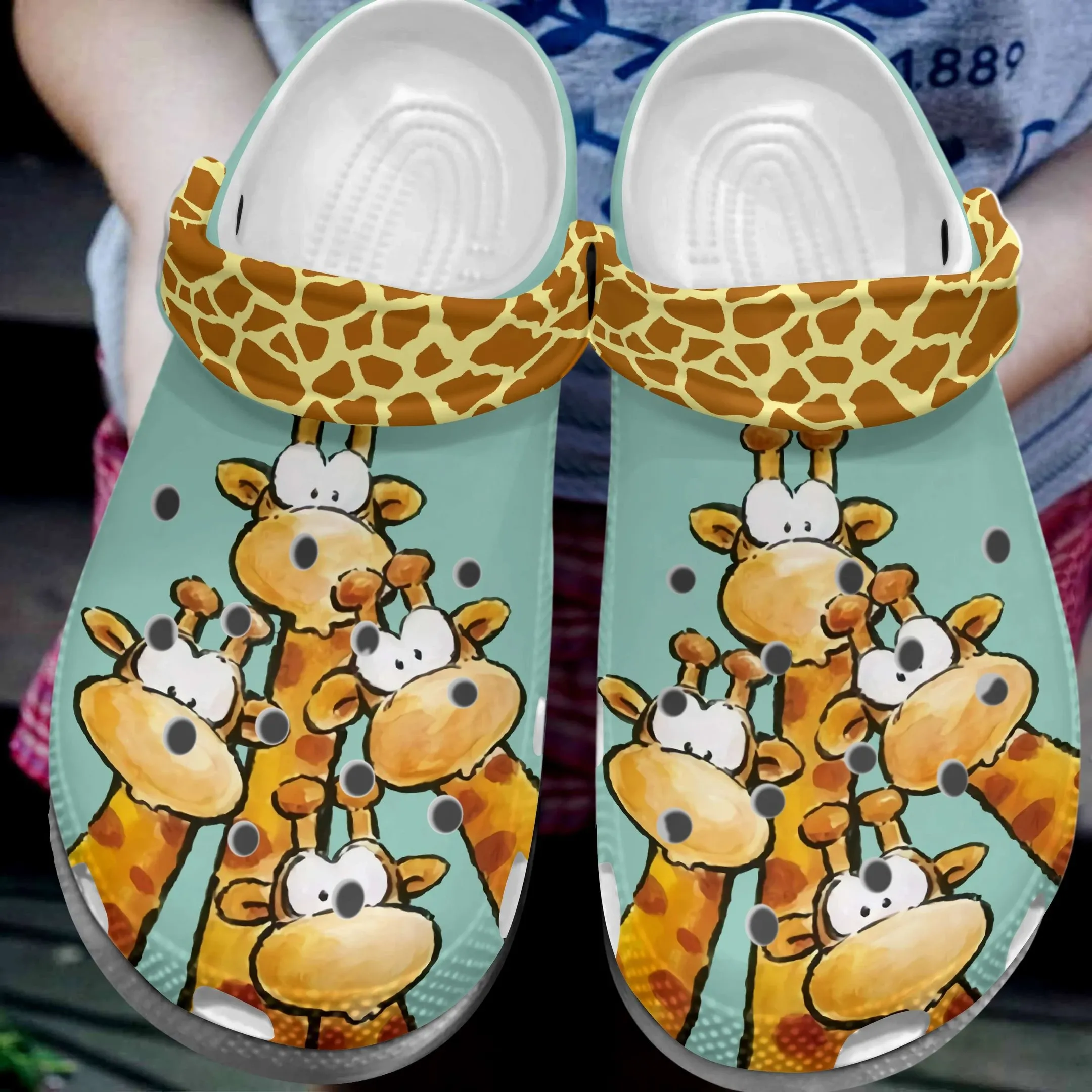 Giraffe Little Cute Giraffes Classic Crocs Gift For Men And Women & Her