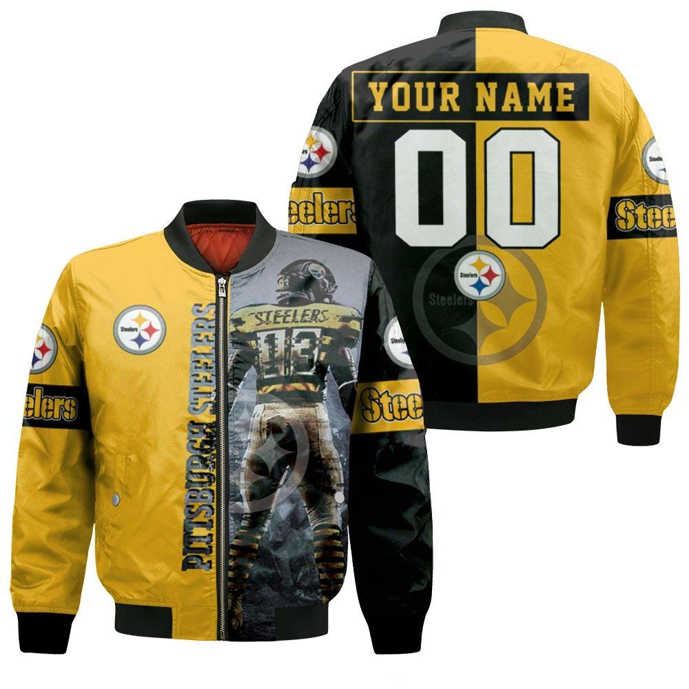 13 James Washington Pittsburgh Steelers Legend 2020 Nfl Personalized Bomber Jacket BJ01392