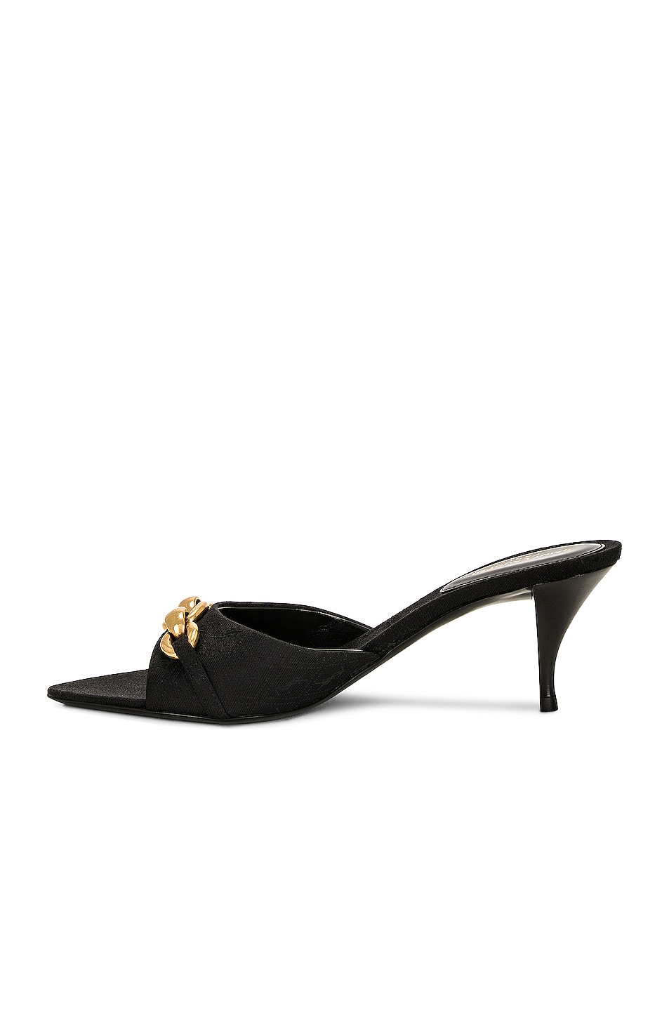 Saint Laurent Buckle Mule Sandal