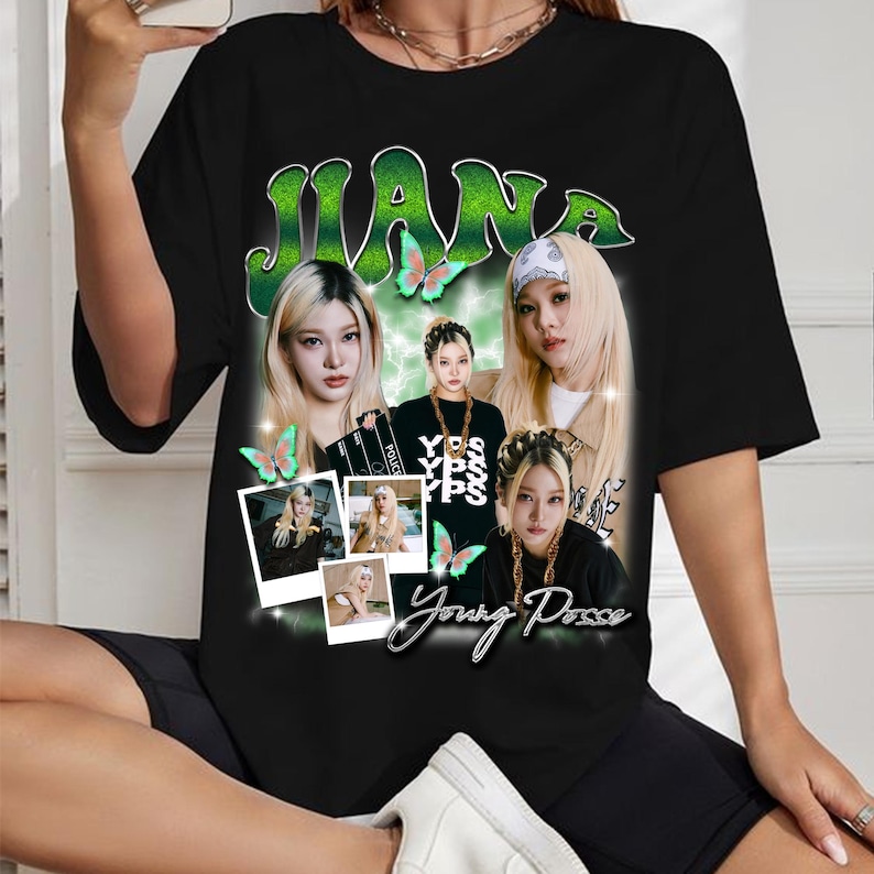 Jiana Young Posse Graphic Shirt Young Posse The Hungry Tourshirt
