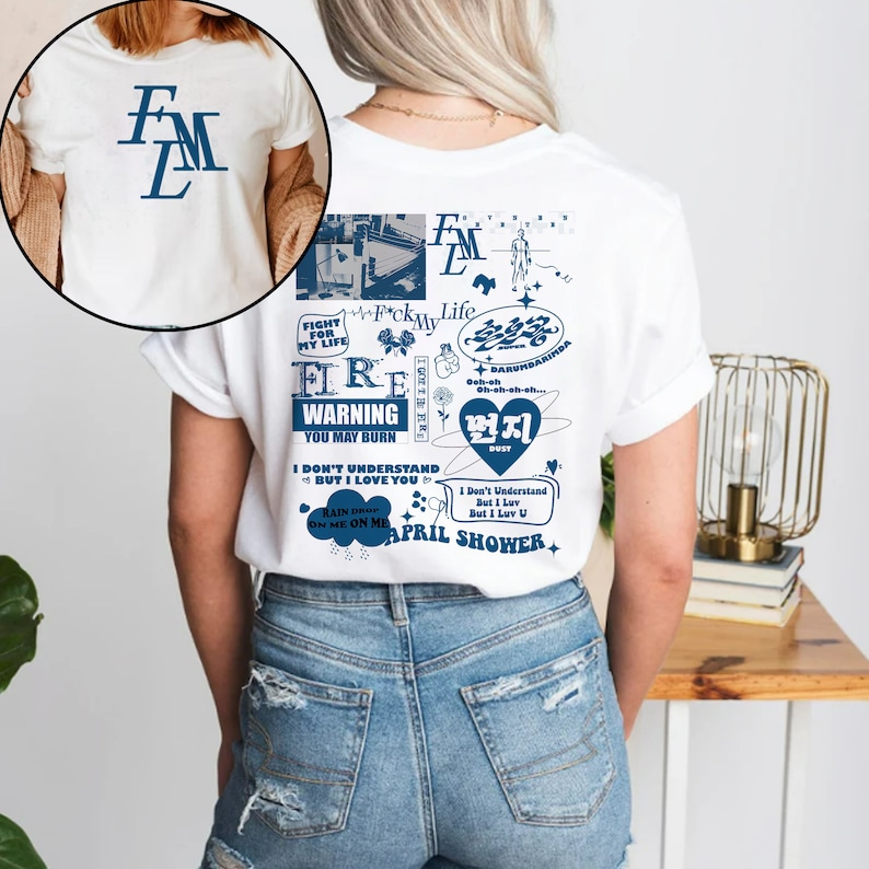 Sevenshirtn Fml Album Track List Shirt Sevenshirtn 10Th Mini Album Shirt Sevenshirtn Kpop Shirt