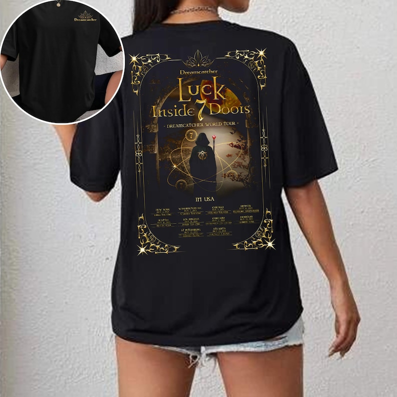 Dreamcatcher Luck Inside 7 Doors In Usa Shirt Dreamcatcher Virtuous Album Shirt