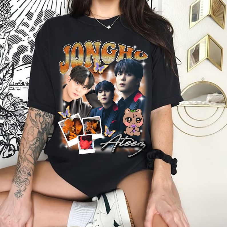 Jongho Ashirtz Graphic Shirt Ashirtz Members Anishirtz Shirt