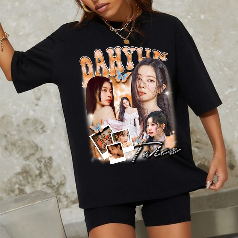 Dahyun Shirt Ready To Be Tour Shirt Team 5Th World Tour Kpop Shirt