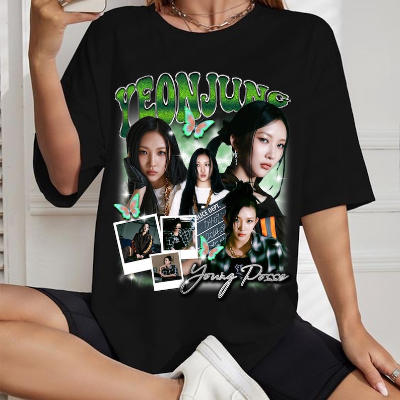Yeonjung Young Posse Graphic Shirt Young Posse The Hungry Tourshirt