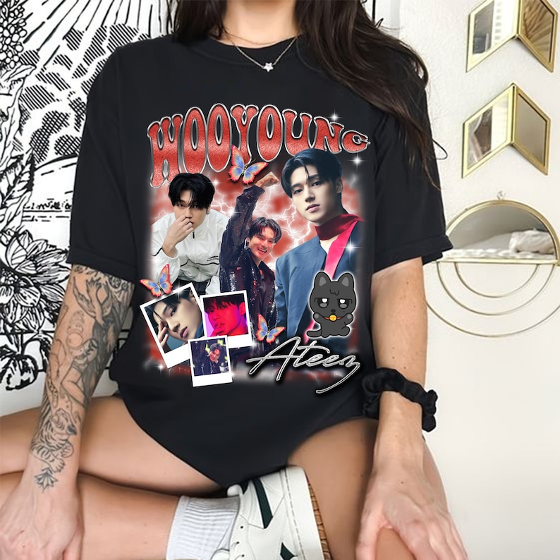 Wooyoung Ashirtz Graphic Shirt Ashirtz Members Anishirtz Shirt