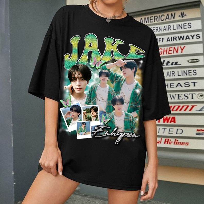 Vintage Jake Shirt Enhypen Fate Plus World Tour Shirt En World Tour Fate 2025 Shirt