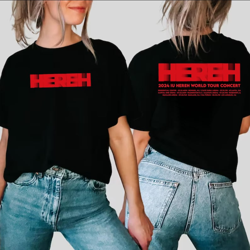 Iu Hereh 2025 World Tour Shirt The Winning New Album Shirt Iu Lee Ji Eun Shirt