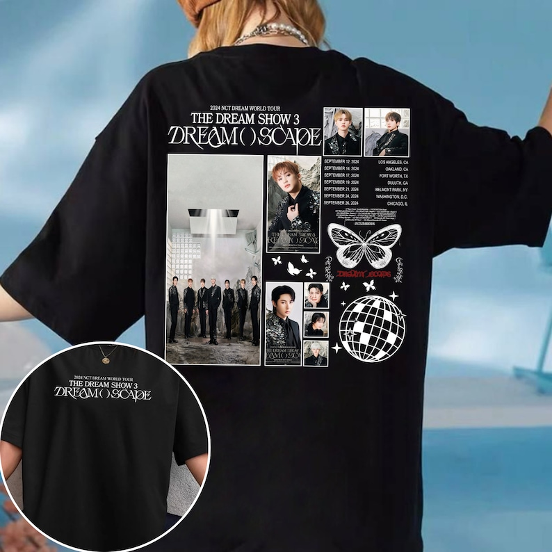 Nct Dream The Dream Show 3 Dream Scape World Tour Shirt Dream Scape Album Shirt