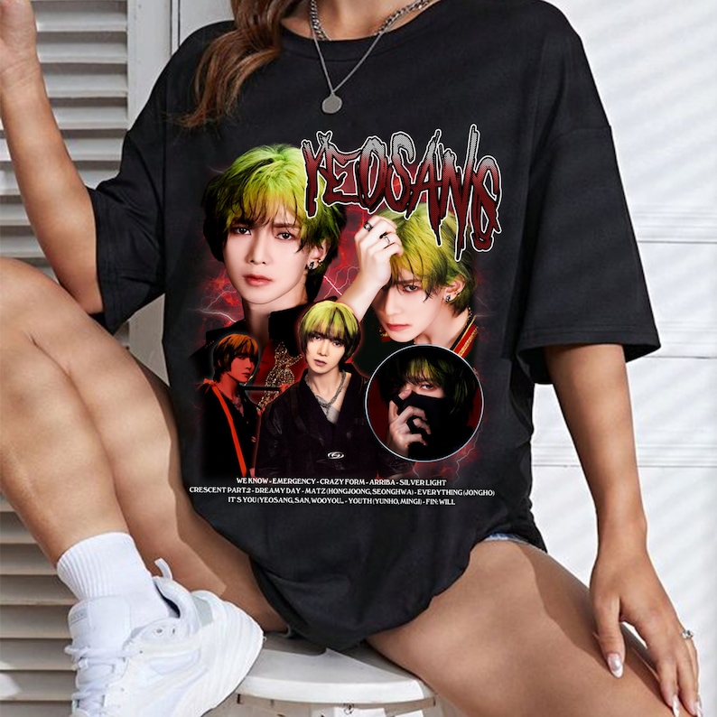 Vintage Yeosang Ashirtz Shirt Ashirtz The World Epfin Will Album Shirt Ashirtz Will Shirt