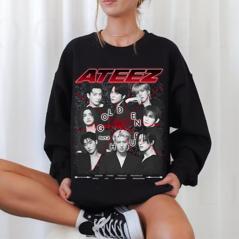 Ashirtz Golden Hour Part 2 Album Sweashirt Ashirtz Kpop Graphic Shirt