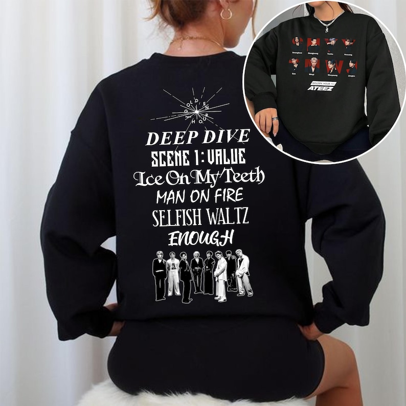 Ashirtz Golden Hour Part 2 Album Tracklist Sweashirt Ashirtz Kpop