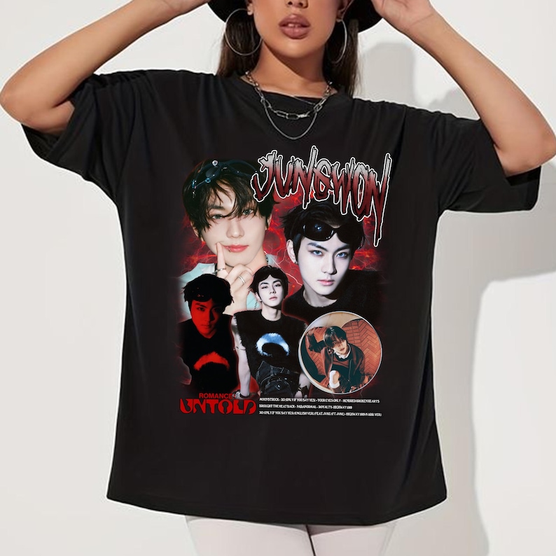 Vintage Jungwon Enhypen Shirt Enhypen Romance: Untold Album Shirt