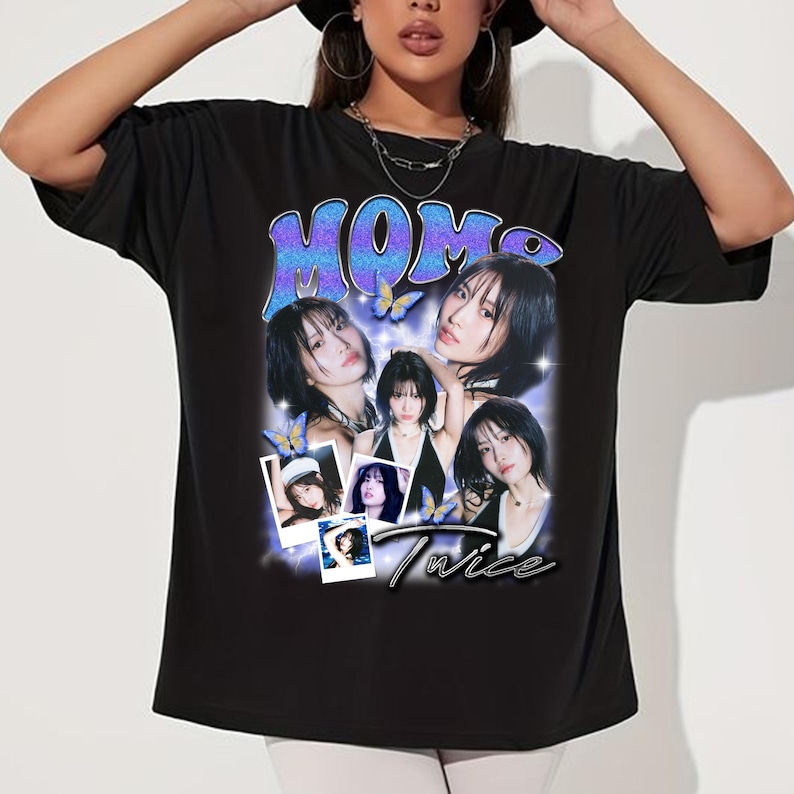 Momo Graphic Shirt Ready To Be Tour Shirt Team 5Th World Tour Kpop Shirt
