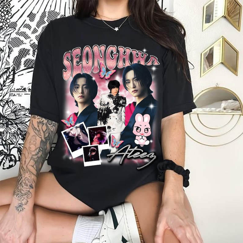Seonghwa Ashirtz Graphic Shirt Ashirtz Members Anishirtz Shirt