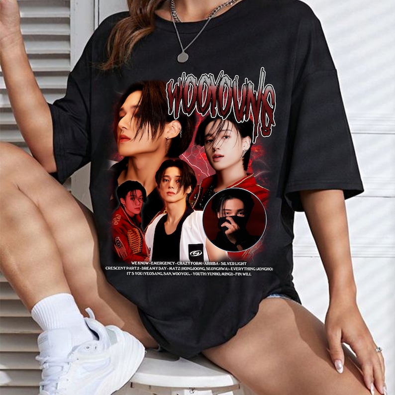 Vintage Wooyoung Ashirtz Shirt Ashirtz The World Epfin Will Album Shirt Ashirtz Will Shirt