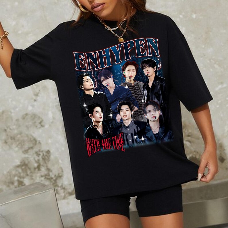 Enhypen Walk The Line World Tour Graphic Shirt Enhypen Romance: Untold Daydream Shirt
