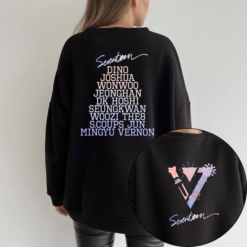 Sevenshirtn Member Sweashirt Sevenshirtn Be The Sun Shirt Sevenshirtn World Tour 2022