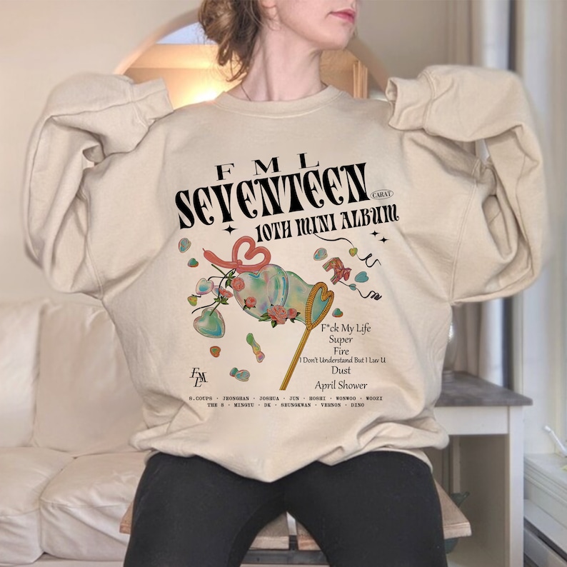 Sevenshirtn Fml Album Sweashirt Sevenshirtn 10Th Mini Shirt Sevenshirtn Scoups
