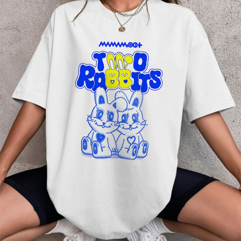 Mamamoo Two Rabbits Album Shirt Mamamoo Kpop Shirt Kpop Tour Shirt