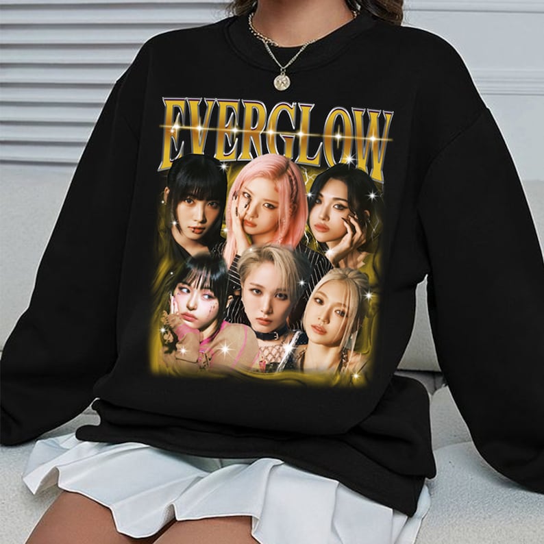 Everglow Kpop Sweashirt Everglow Kpop Shirt All My Girls Album Shirt