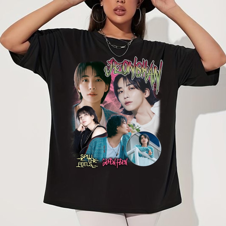 Jeonghan Sevenshirtn Graphic Shirt Sevenshirtn Spill The Fells Album Shirt