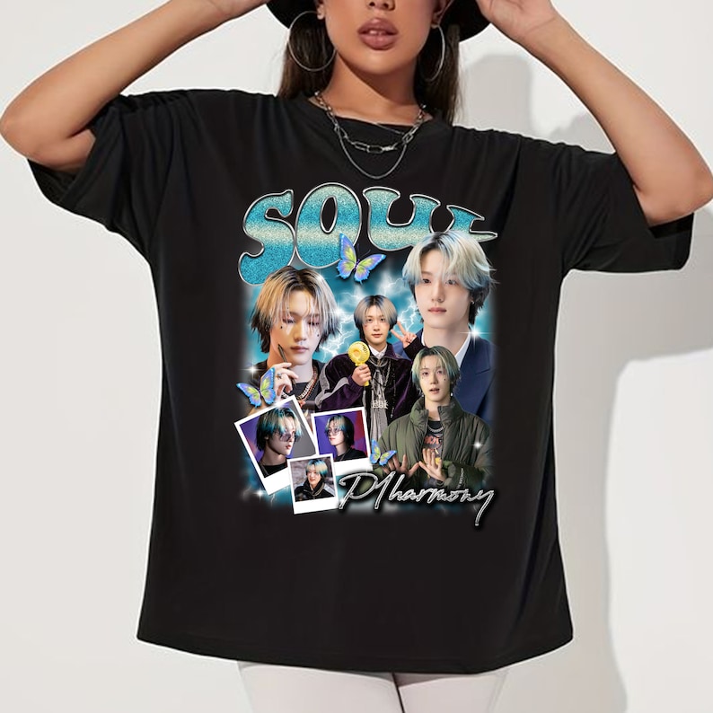 Soul P1Harmony Graphic Shirt 2025 P1Harmony Live Tour P1Ustage H: Utop1A Shirt