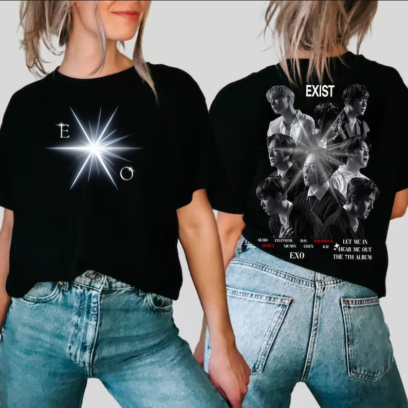 Exo Exist Album Shirt Exo Let Me In Shirt Hear Me Oushirt