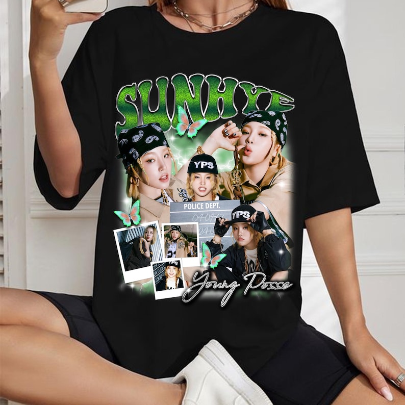 Sunhye Young Posse Graphic Shirt Young Posse The Hungry Tourshirt