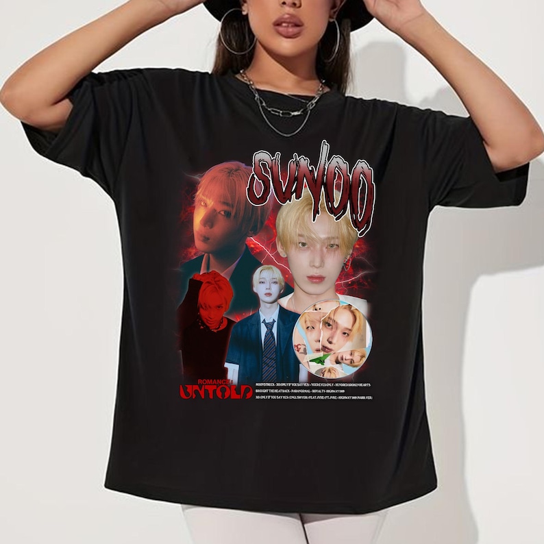 Vintage Sunoo Enhypen Shirt Enhypen Romance: Untold Album Shirt